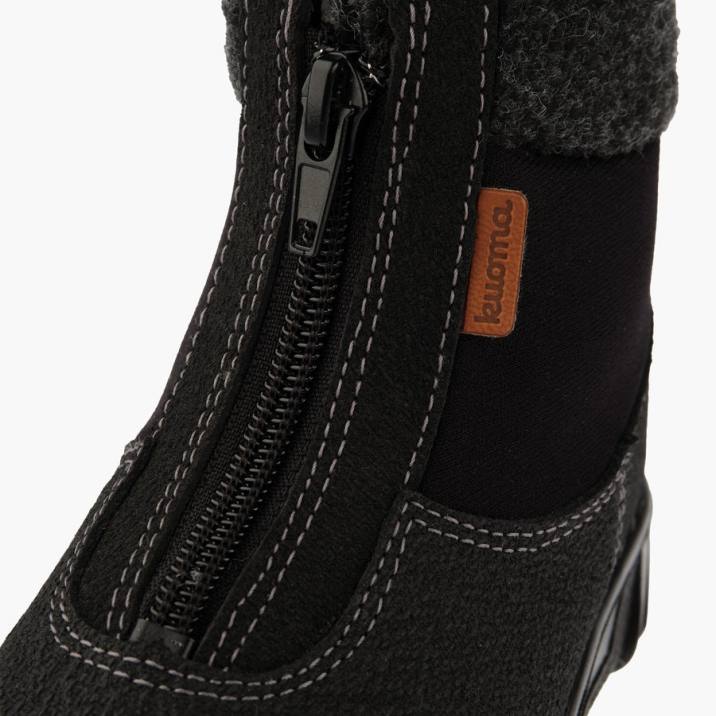 Kuoma bottes d'hiver à col polaire enfant noir 42RL35 chaussure