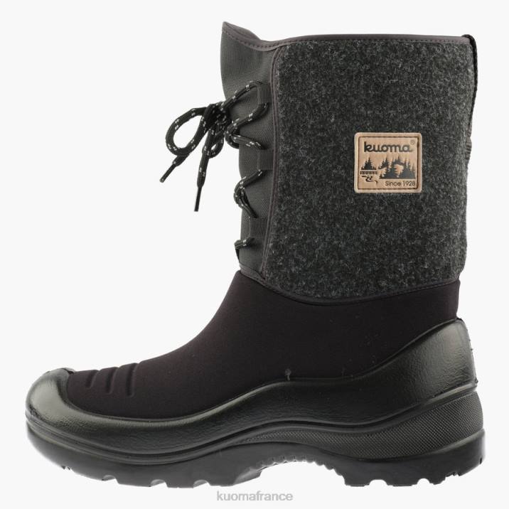 Kuoma bottes d'hiver en feutre Lumitarina dame noir 42RL44 chaussure