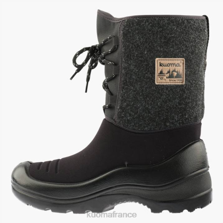 Kuoma bottes d'hiver en feutre Lumitarina dame noir 42RL44 chaussure