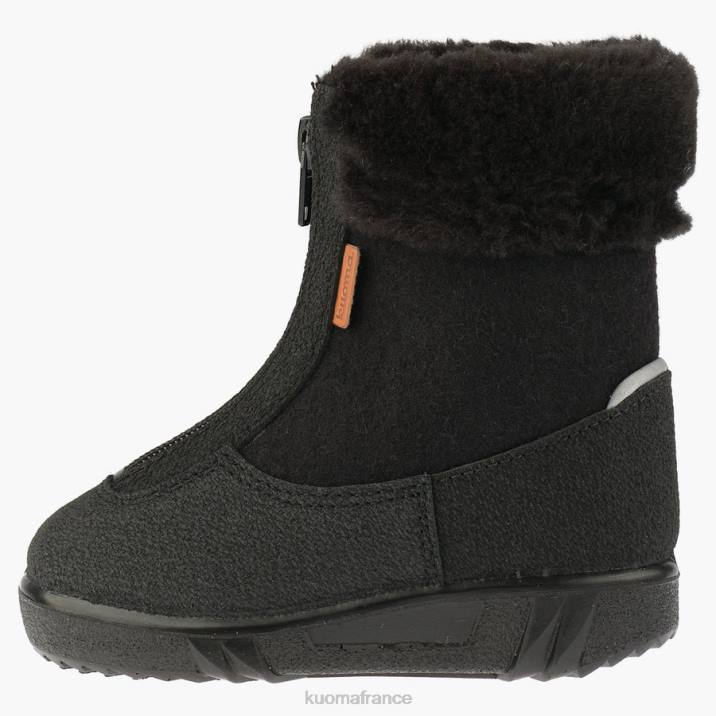 Kuoma bottes d'hiver en laine enfant noir 42RL26 chaussure