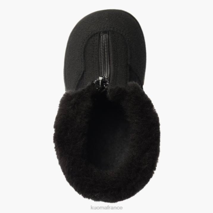 Kuoma bottes d'hiver en laine enfant noir 42RL26 chaussure