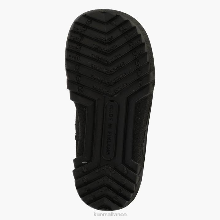 Kuoma bottes d'hiver en laine enfant noir 42RL26 chaussure