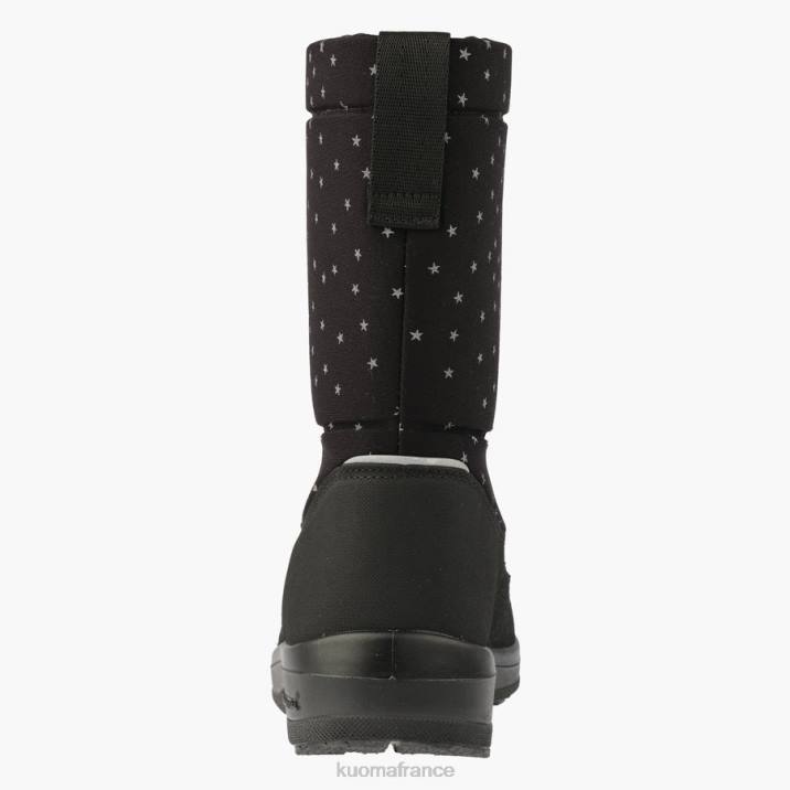 Kuoma bottes d'hiver dame galaxie noire réfléchissante 42RL47 chaussure