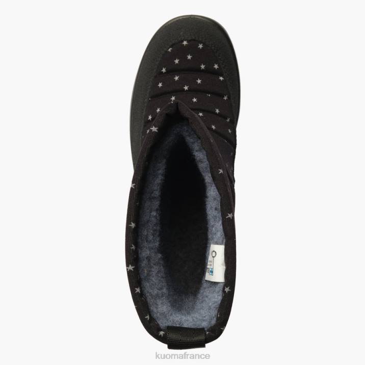 Kuoma bottes d'hiver dame galaxie noire réfléchissante 42RL47 chaussure