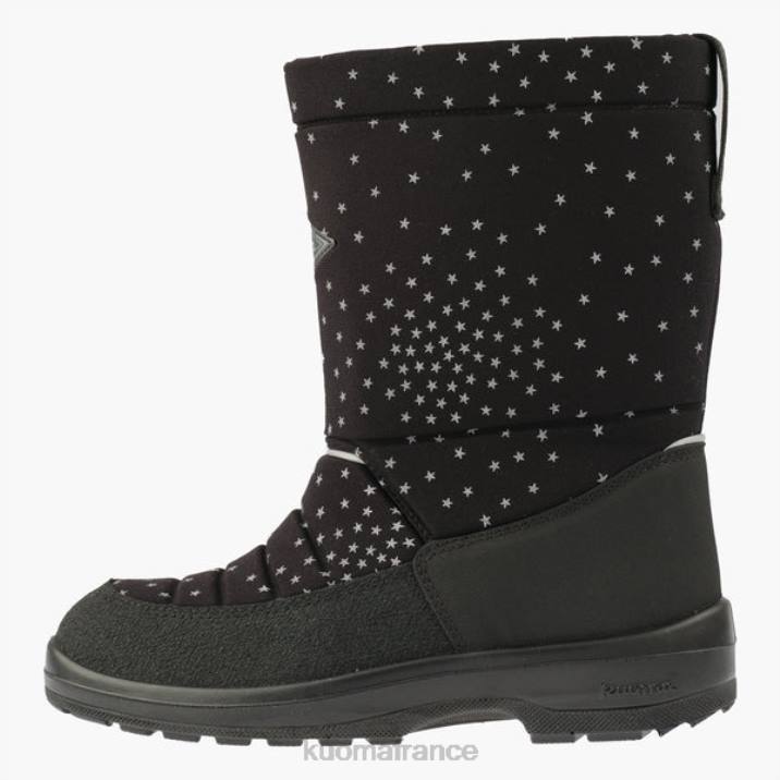 Kuoma bottes d'hiver dame galaxie noire réfléchissante 42RL47 chaussure