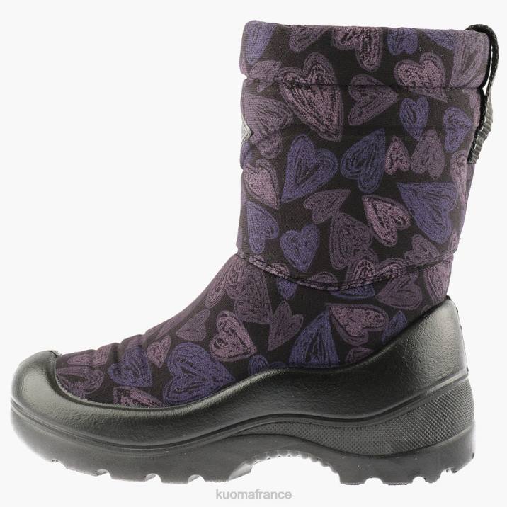 Kuoma bottes d'hiver lumi enfant chérie noire 42RL41 chaussure