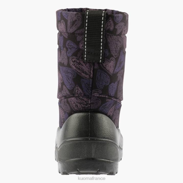Kuoma bottes d'hiver lumi enfant chérie noire 42RL41 chaussure