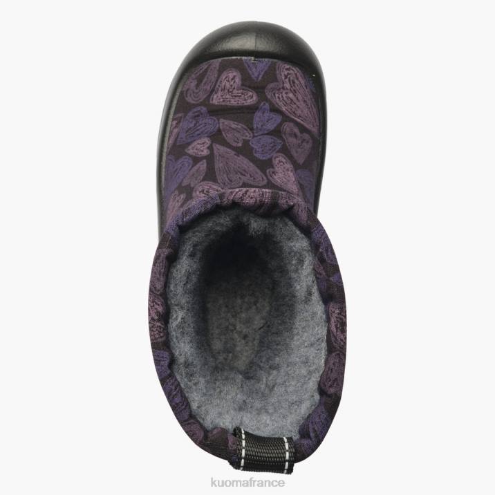 Kuoma bottes d'hiver lumi enfant chérie noire 42RL41 chaussure