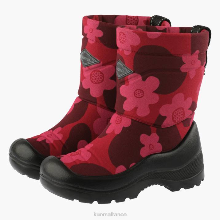 Kuoma bottes d'hiver lumi enfant fleur bordelaise 42RL42 chaussure