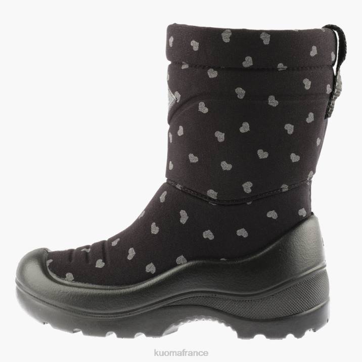 Kuoma bottes d'hiver lumi enfant noir mignon réfléchissant 42RL40 chaussure