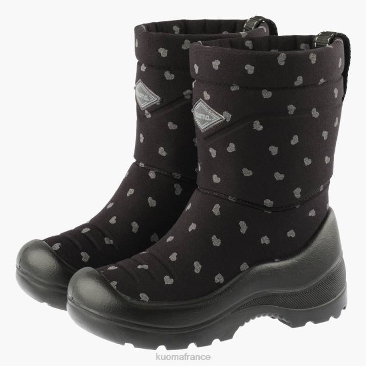 Kuoma bottes d'hiver lumi enfant noir mignon réfléchissant 42RL40 chaussure