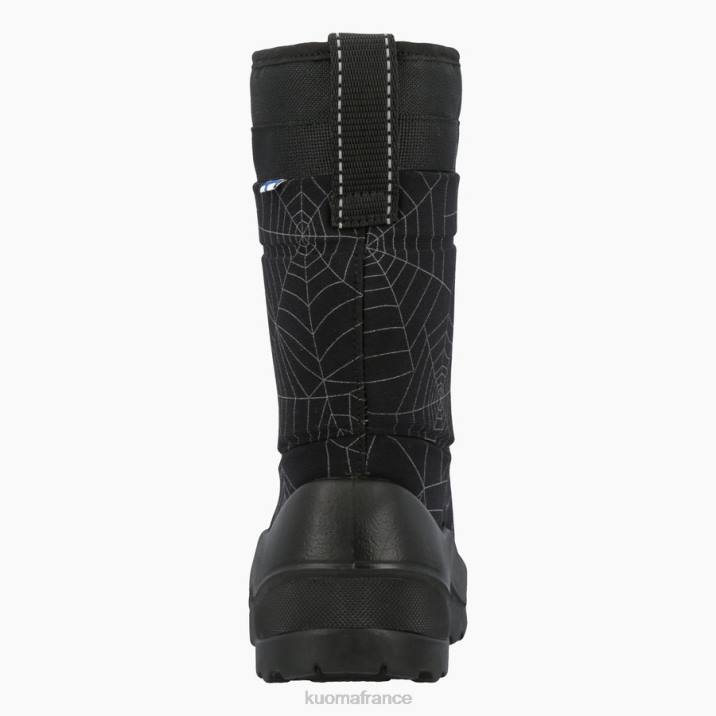 Kuoma bottes d'hiver luminukko enfant araignée noire réfléchissante 42RL9 chaussure