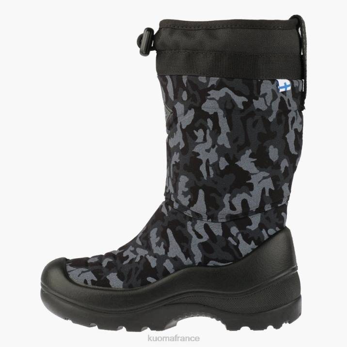 Kuoma bottes d'hiver luminukko enfant fantôme noir 42RL7 chaussure