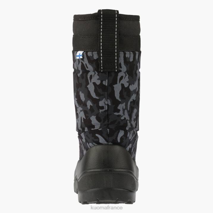 Kuoma bottes d'hiver luminukko enfant fantôme noir 42RL7 chaussure