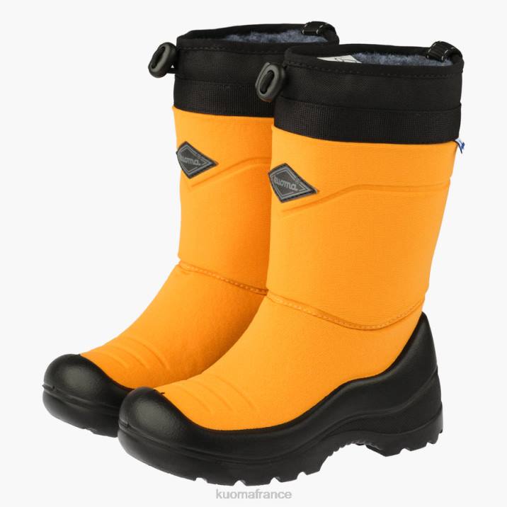 Kuoma bottes d'hiver luminukko enfant ocre 42RL1 chaussure
