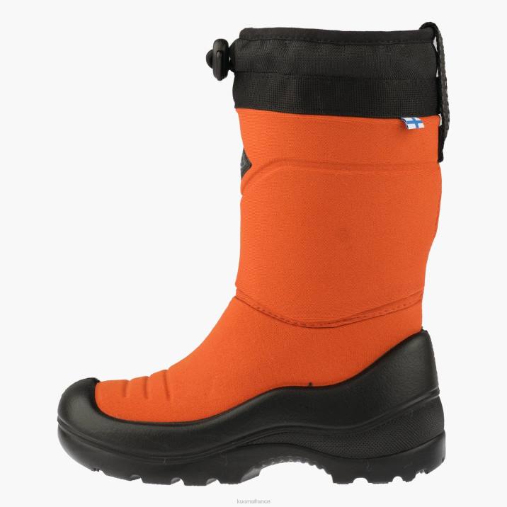 Kuoma bottes d'hiver luminukko enfant orange brûlée 42RL22 chaussure