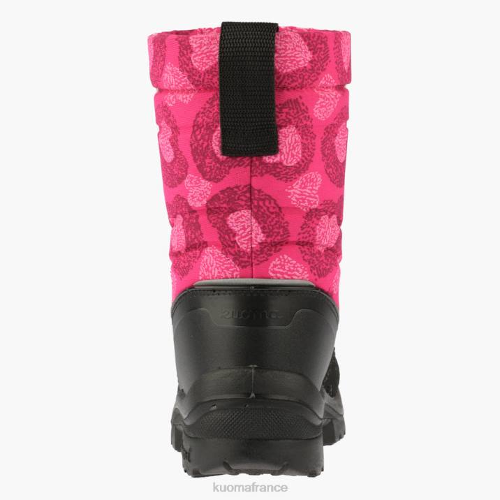 Kuoma bottes d'hiver putkivarsi enfant coeur rose 42RL31 chaussure