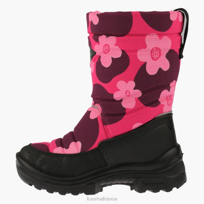 Kuoma bottes d'hiver putkivarsi enfant fleur rose 42RL30 chaussure