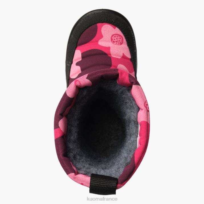 Kuoma bottes d'hiver putkivarsi enfant fleur rose 42RL30 chaussure