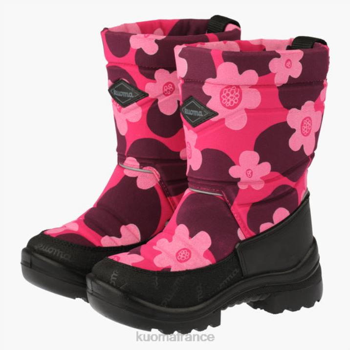 Kuoma bottes d'hiver putkivarsi enfant fleur rose 42RL30 chaussure