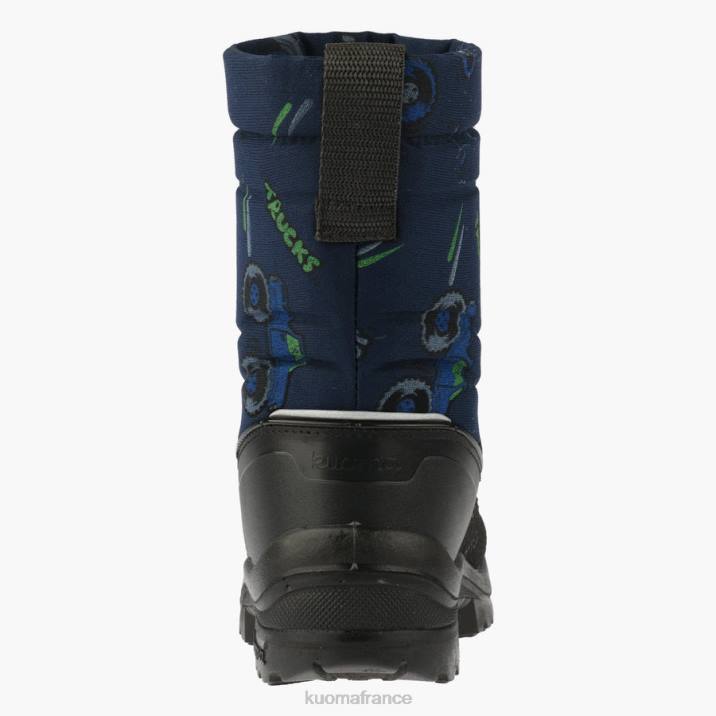 Kuoma bottes d'hiver putkivarsi enfant monstre bleu 42RL28 chaussure