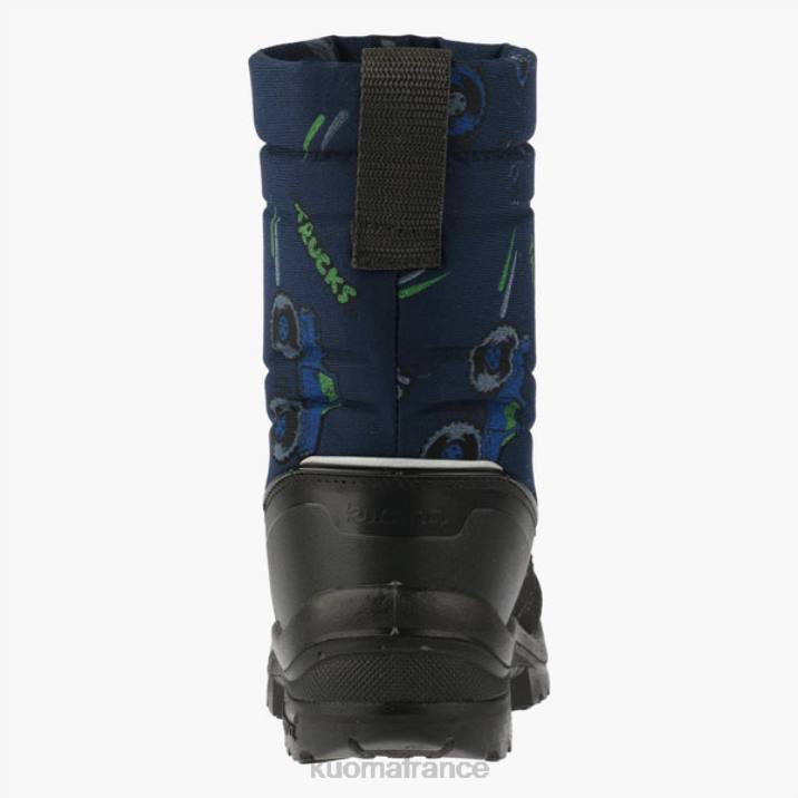 Kuoma bottes d'hiver putkivarsi enfant monstre bleu 42RL28 chaussure